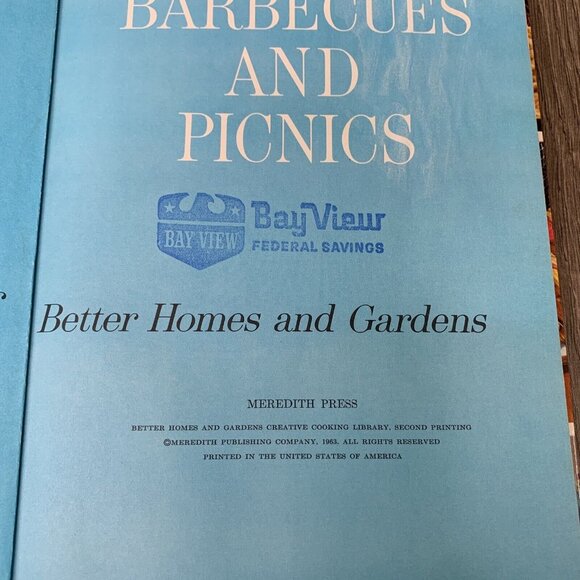 Better Homes and Gardens Cookbooks Lot of 2 Pies & Barbecues Vintage - Picture 9 of 9